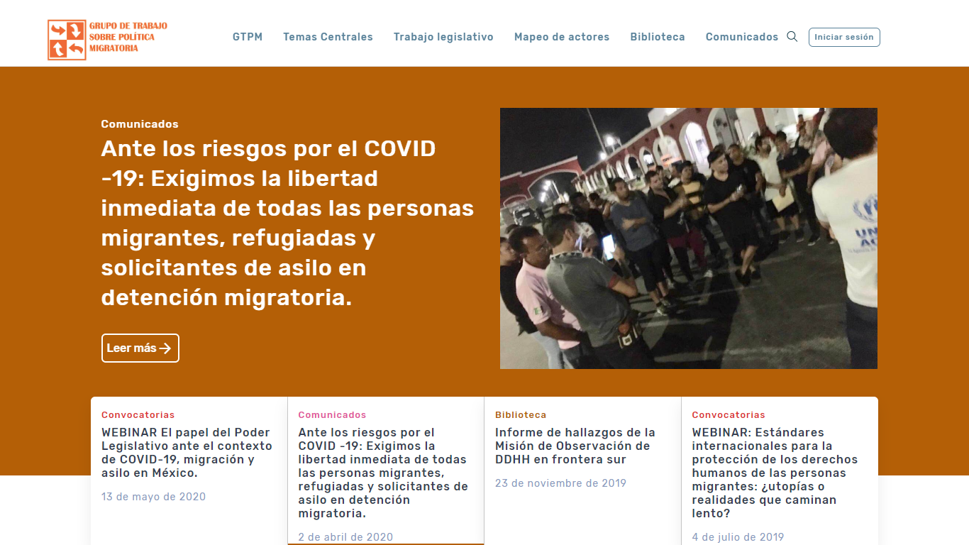 GTPM (Grupo de Trabajo de Política Migratoria)