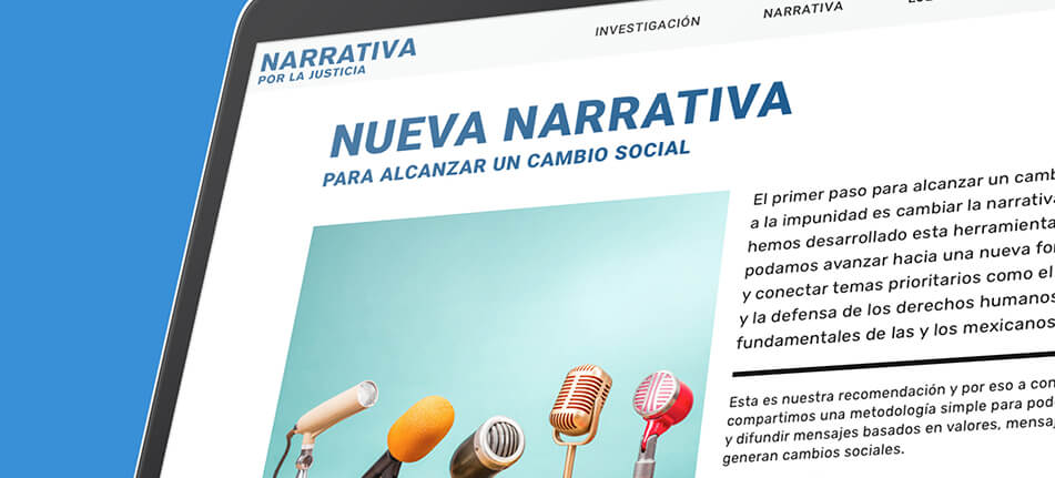 Narrativa por la justicia
